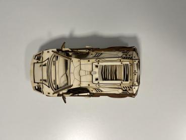 Lamborghini Murciélago als 3D Großmodel - Draufsicht